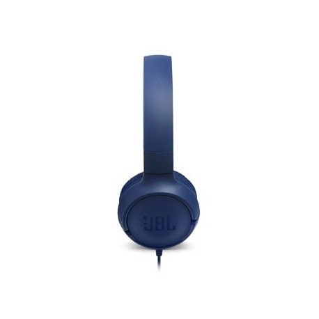 JBL Tune 500 Bleu - Casque Supra-auriculaire Filaire