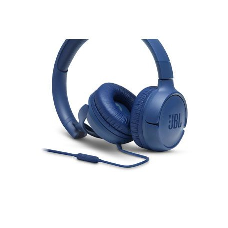 JBL Tune 500 Bleu - Casque Supra-auriculaire Filaire