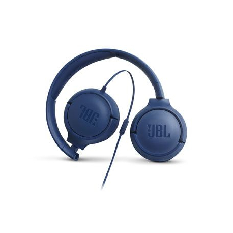 JBL Tune 500 Bleu - Casque Supra-auriculaire Filaire