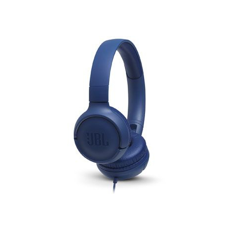 JBL Tune 500 Bleu - Casque Supra-auriculaire Filaire