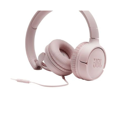 JBL Tune 500 Rose Wired Over-Ear Headphones