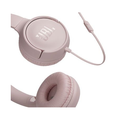 JBL Tune 500 Rose Wired Over-Ear Headphones