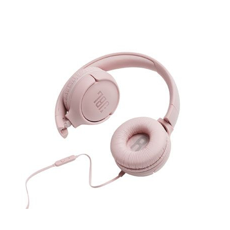 JBL Tune 500 Rose Wired Over-Ear Headphones