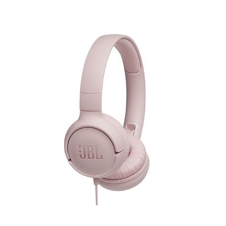 JBL Tune 500 Rose Wired Over-Ear Headphones