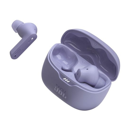 JBL Tune Beam Mauve - Écouteurs sans fil avec réduction de bruit