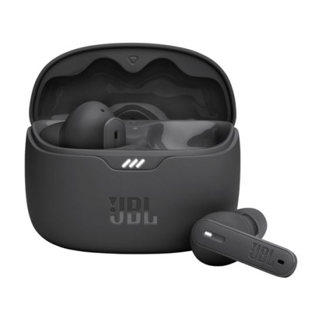 JBL TWS Tune Beam Noir - Écouteurs sans Fil avec Réduction de Bruit