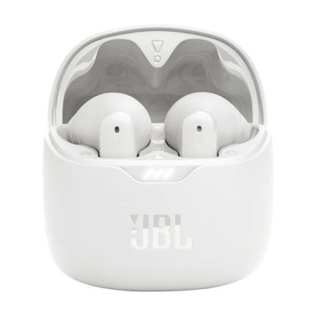 JBL Tune Flex White Wireless Earbuds with Active Noise Cancelling