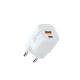 Chargeur Ultra-Wall 20W GaN2 Blanc