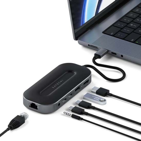 USB-4 Multiport Hub 6-in-1 with W2.5G Ethernet