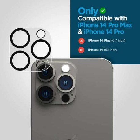 Verre de protection pour caméra iPhone 14 Pro & Pro Max