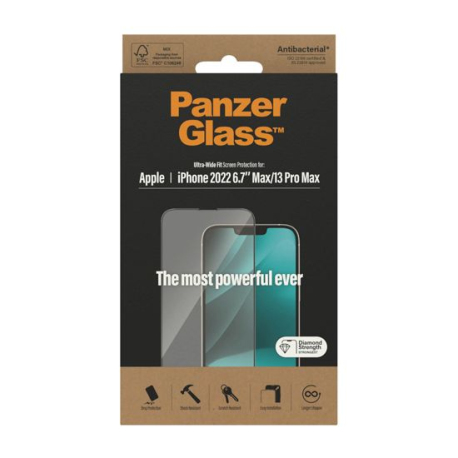 Verre de Protection Cristal Clair pour iPhone 14 Plus/13 Pro Max