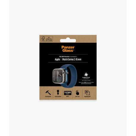 Verre de protection Full Body Apple Watch 45mm Transparent