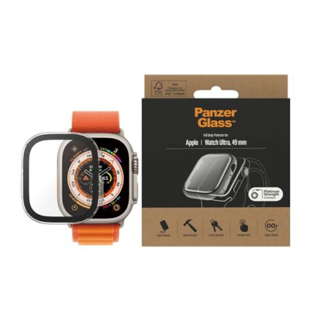 Verre de Protection Complet pour Apple Watch 49mm Transparent