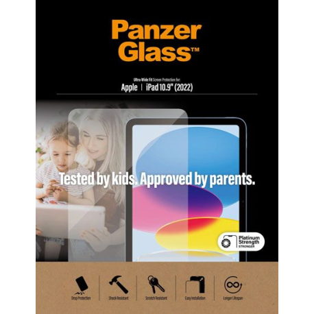 iPad 10.9" (2022 - 10th gen) Ultra-Wide Fit Clear Screen Protector