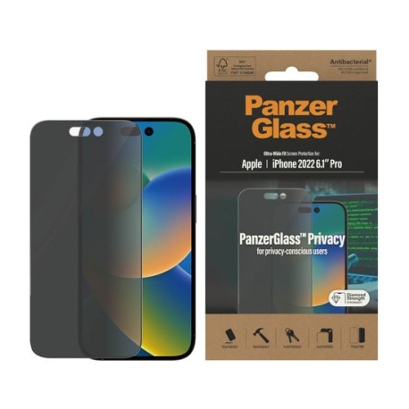 Verre de Protection Privacy pour iPhone 14 Pro