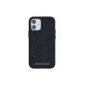 Vindyr iPhone 12 Mini Case in Premium Salmon Leather - Gray