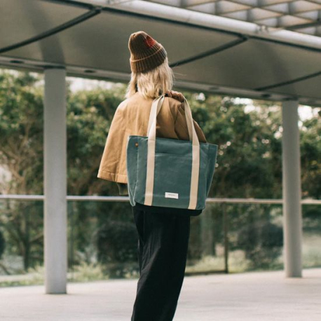 W.F.A Tote Bag Pro Vert - Le Compagnon de Voyage Écologique Ultime