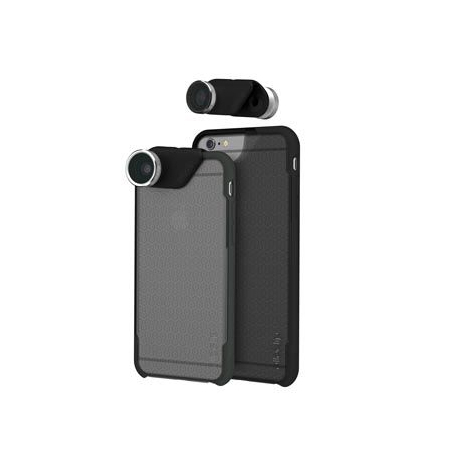 2 Coques Ollocases + Kit Objectif 4-en-1 pour iPhone 6/6 Plus