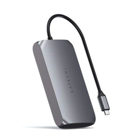 Adaptateur Multimédia USB-C M1/M2 Gris Sidéral