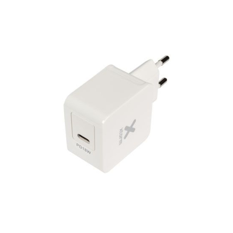 18W Power Adapter + Lightning PD Cable - White