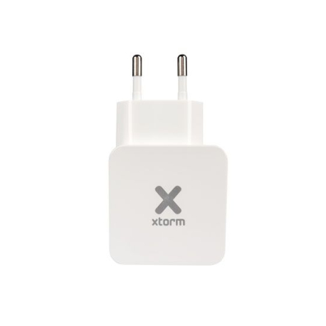 Adaptateur secteur + Câble USB-C PD Blanc