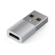 USB-A to USB-C Adapter - Silver