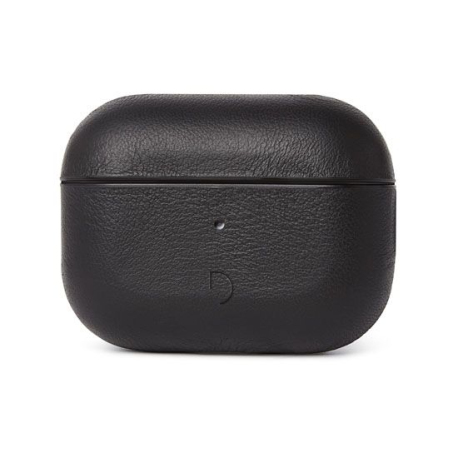 AirCase Pro Noir pour AirPods Pro - Etui en Cuir Haut de Gamme