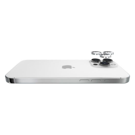 Protecteur d'Objectif avec Bague en Aluminium pour iPhone 15 Pro/15 Pro Max