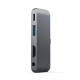 Aluminum Type-C Mobile Pro Hub for iPad Pro 2018 - Space Gray