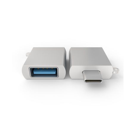 Aluminum Type-C USB 3.0 Adapter - Silver