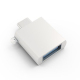 Adaptateur USB 3.0 Type-C en Aluminium - Argent