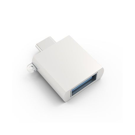 Aluminum Type-C USB 3.0 Adapter - Silver