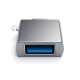 ADAPTATEUR ALUMINUM TYPE-C USB 3.0 Gris Space