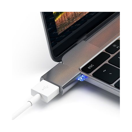 ALUMINUM TYPE-C USB 3.0 ADAPTER Space Gray