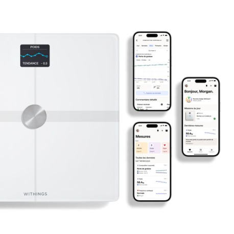 Balance Withings Body Smart - Analyse Avancée de la Composition Corporelle